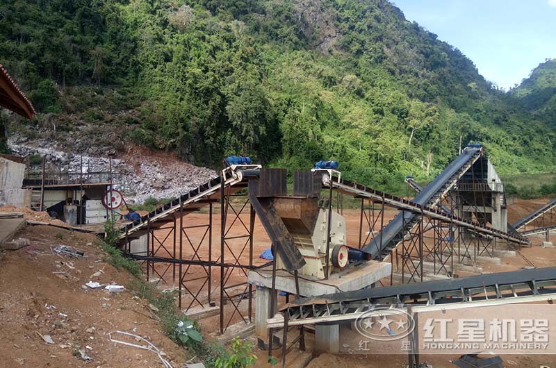 山西客戶碎石生產線現場圖片 山西客戶碎石生產線現場圖片