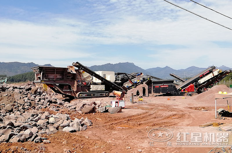 建筑垃圾處理廠實拍圖 建筑垃圾處理廠實拍圖