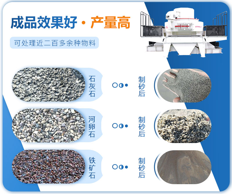 不同巖石制砂 不同巖石制砂